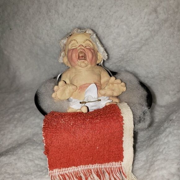 Kristin Haynes Signed Crying Baby Figurine - Picture 2 of 6